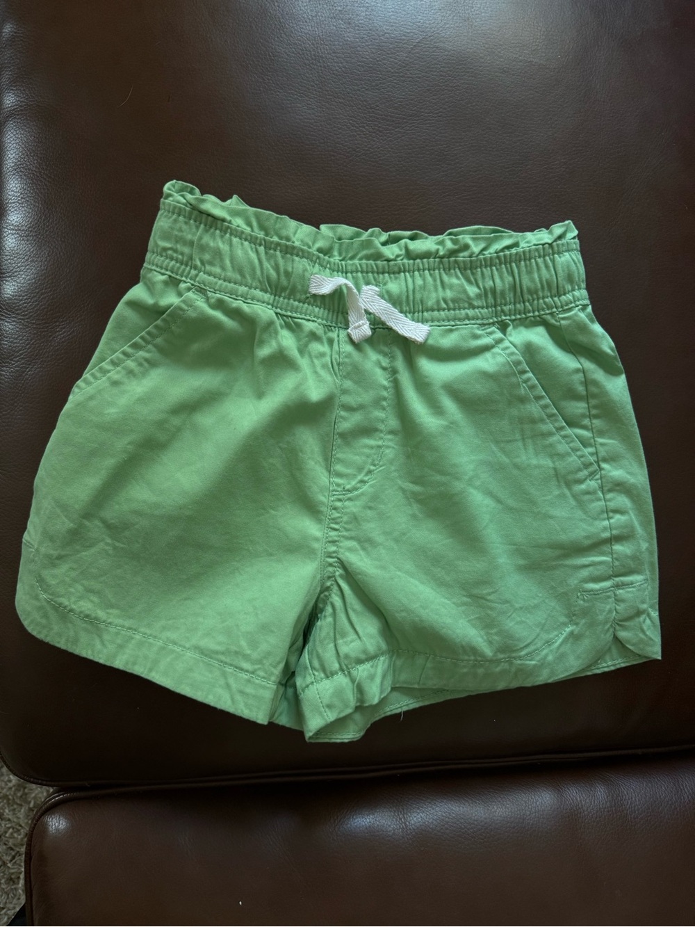 Toddlers GAP Light Green Drawstring Athletic Shorts